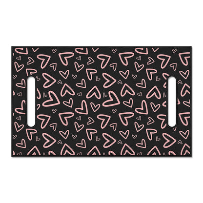 Cute Pink Heart Pattern Print Golf Cart Seat Cover