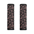 Cute Pink Heart Pattern Print Handle Covers
