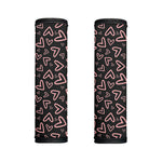 Cute Pink Heart Pattern Print Handle Covers