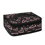 Cute Pink Heart Pattern Print Small Lunch Bag