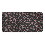 Cute Pink Heart Pattern Print Towel