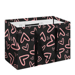 Cute Pink Heart Pattern Print Utility Tote Bag
