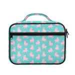 Cute Pink Llama Pattern Print Briefcase Bible Bag