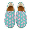 Cute Pink Llama Pattern Print Casual Shoes