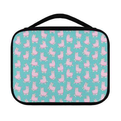 Cute Pink Llama Pattern Print Classic Bible Case