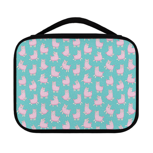 Cute Pink Llama Pattern Print Classic Bible Case