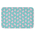 Cute Pink Llama Pattern Print Indoor Door Mat