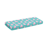 Cute Pink Llama Pattern Print Piano Keyboard Cover