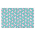Cute Pink Llama Pattern Print Polyester Doormat