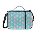 Cute Pink Llama Pattern Print Shoulder Strap Bible Bag