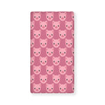 Cute Pink Pig Pattern Print Baby Crib Sheet