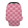 Cute Pink Pig Pattern Print Baby Seat Cover