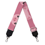 Cute Pink Pig Pattern Print Bag Strap