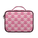 Cute Pink Pig Pattern Print Briefcase Bible Bag