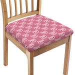 Cute Pink Pig Pattern Print Chair Cushion Cover