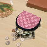 Cute Pink Pig Pattern Print Coin Purse