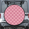 Cute Pink Pig Pattern Print Tire Cover