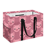 Cute Pink Pig Pattern Print Utility Tote Bag