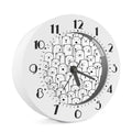 Cute Polar Bear Pattern Print Alarm Clock
