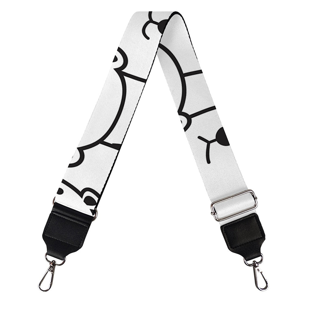 Cute Polar Bear Pattern Print Bag Strap