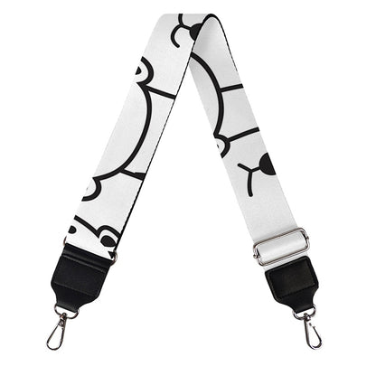 Cute Polar Bear Pattern Print Bag Strap