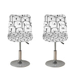 Cute Polar Bear Pattern Print Bar Stool Covers
