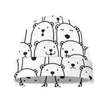Cute Polar Bear Pattern Print Beanie
