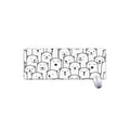Cute Polar Bear Pattern Print Extended Mouse Pad