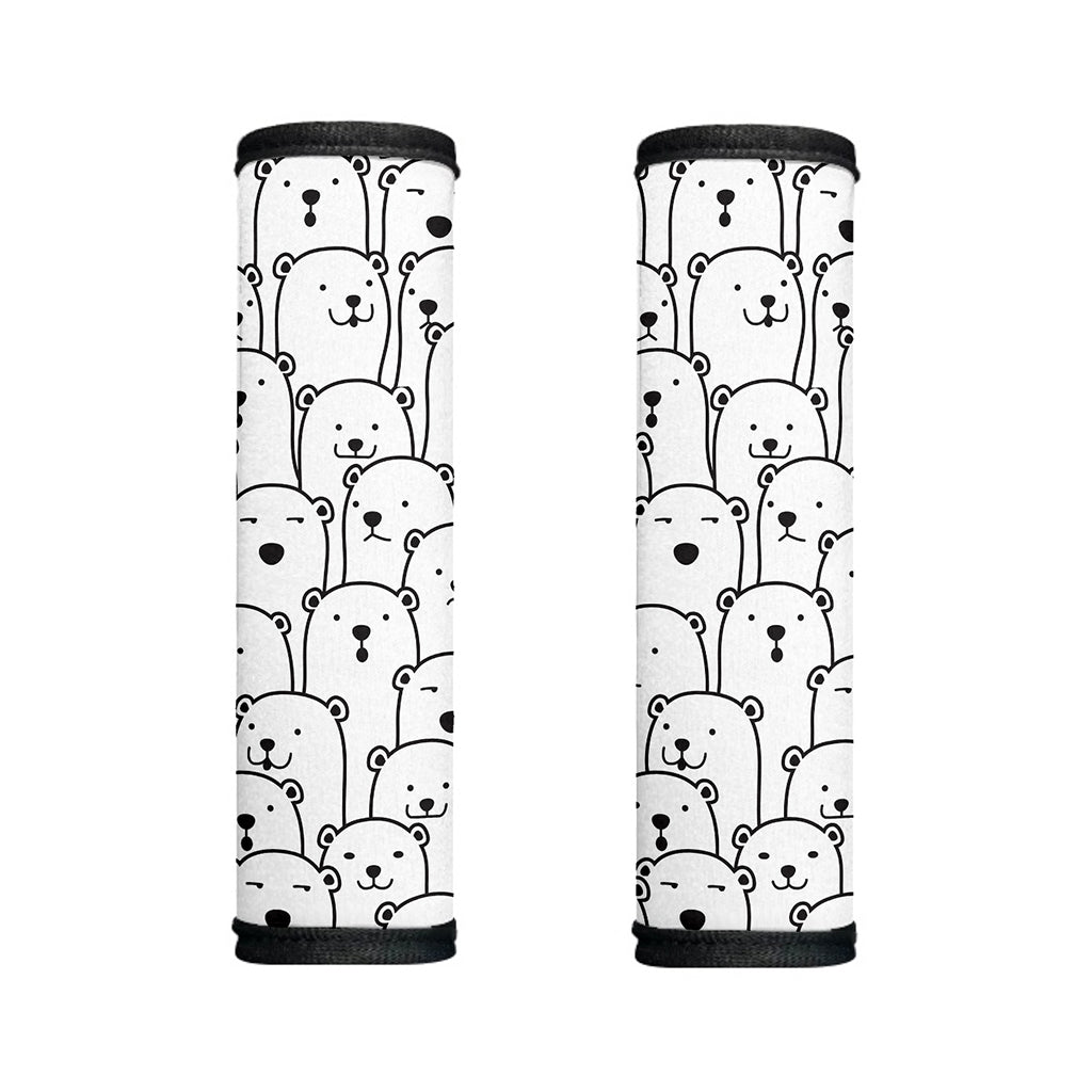 Cute Polar Bear Pattern Print Handle Covers