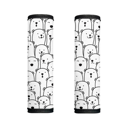Cute Polar Bear Pattern Print Handle Covers
