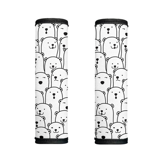 Cute Polar Bear Pattern Print Handle Covers