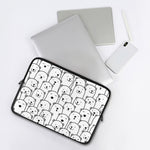 Cute Polar Bear Pattern Print Laptop Sleeve