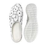 Cute Polar Bear Pattern Print Mesh Casual Shoes