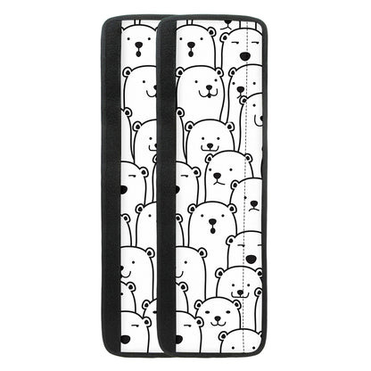 Cute Polar Bear Pattern Print Refrigerator Handle Covers