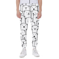 Cute Polar Bear Pattern Print Joggers
