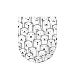 Cute Polar Bear Pattern Print Toilet Lid Cover