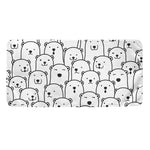 Cute Polar Bear Pattern Print Towel
