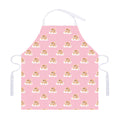 Cute Polka Dot Baby Bear Pattern Print Adjustable Apron