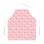 Cute Polka Dot Baby Bear Pattern Print Adjustable Apron