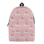 Cute Polka Dot Baby Bear Pattern Print Backpack