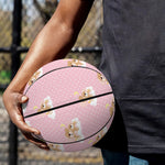 Cute Polka Dot Baby Bear Pattern Print Basketball