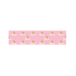 Cute Polka Dot Baby Bear Pattern Print Bed Runner