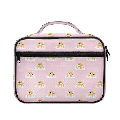 Cute Polka Dot Baby Bear Pattern Print Briefcase Bible Bag