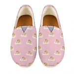 Cute Polka Dot Baby Bear Pattern Print Casual Shoes