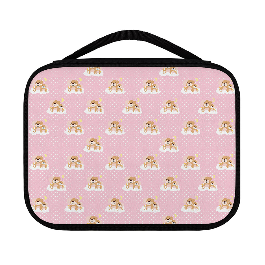 Cute Polka Dot Baby Bear Pattern Print Classic Bible Case
