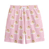 Cute Polka Dot Baby Bear Pattern Print Cotton Shorts