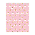 Cute Polka Dot Baby Bear Pattern Print Curtain