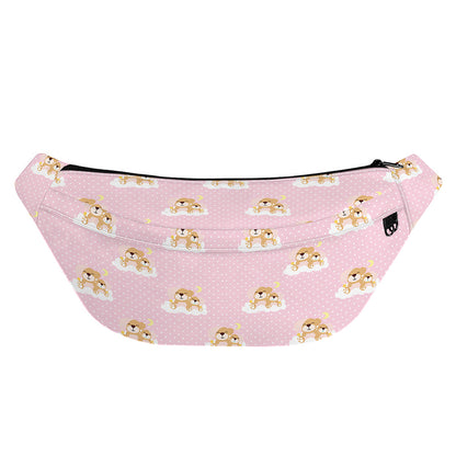 Cute Polka Dot Baby Bear Pattern Print Fanny Pack