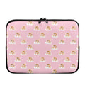 Cute Polka Dot Baby Bear Pattern Print Laptop Sleeve