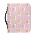 Cute Polka Dot Baby Bear Pattern Print Leather Bible Cover